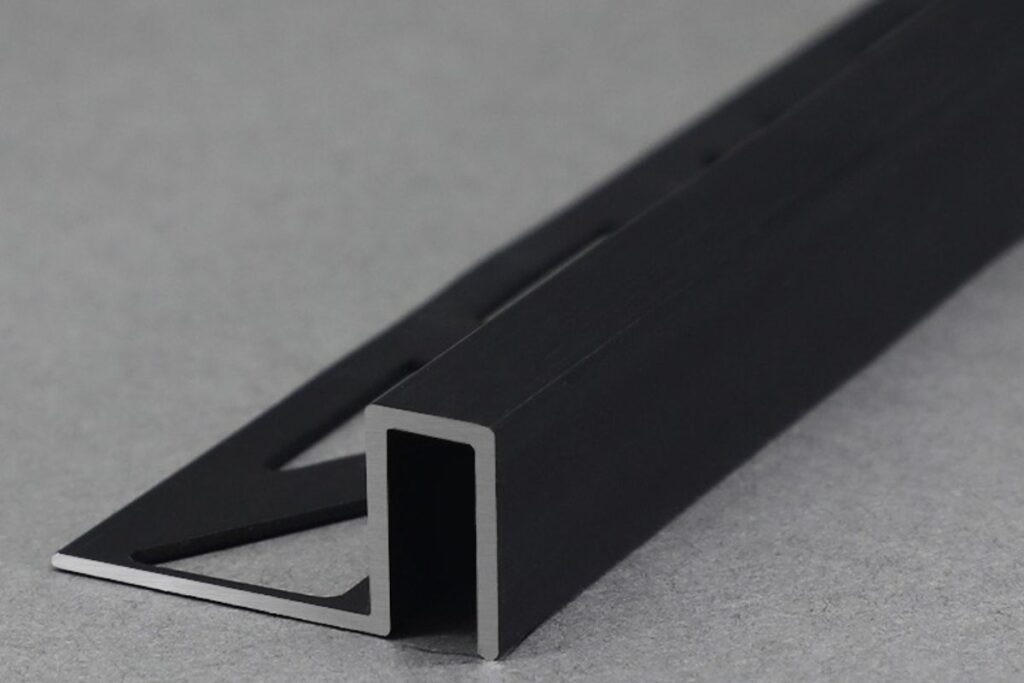 Black SS Tile Trim in uae