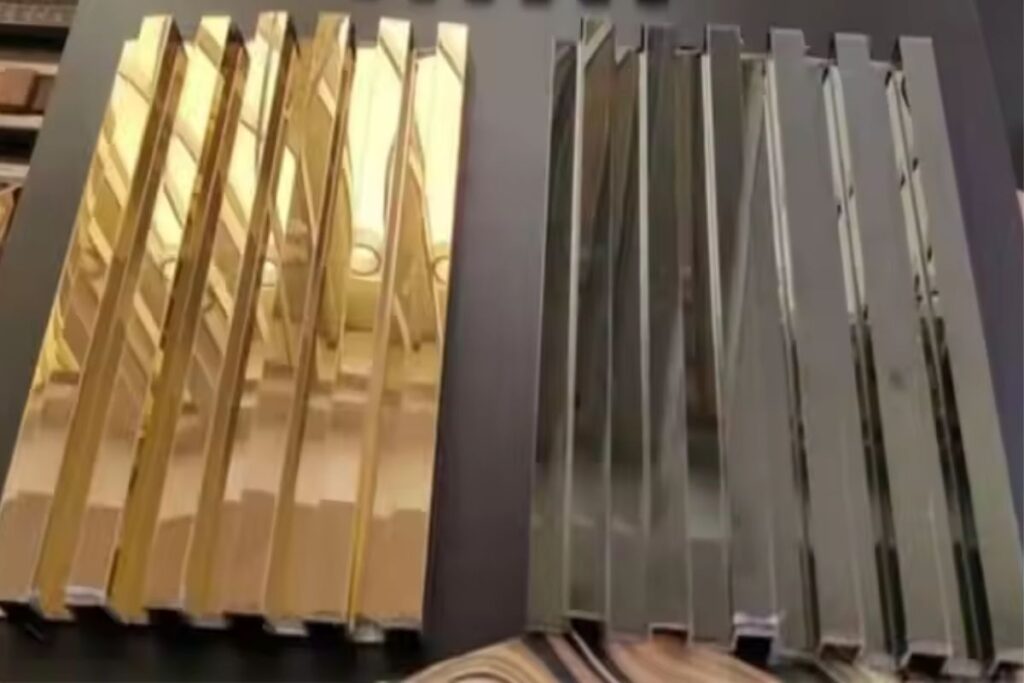 304 SS Mirror Finish Fluted Panel in usa