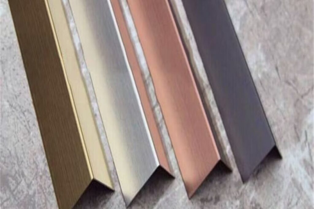 Decorative Stainless Steel L Profile in usa