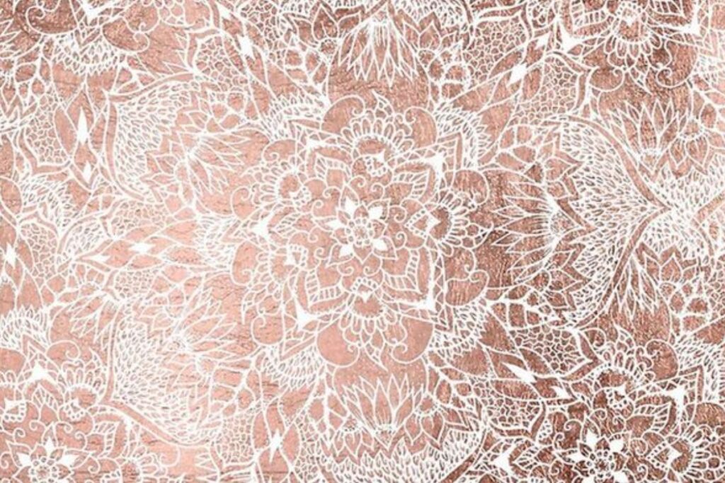 Rose Gold Etching Panels in usa